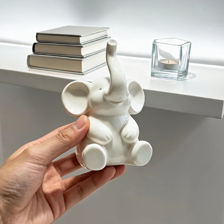 Cute Elephant Jewelry Stand for Organizing Accessories